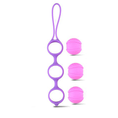 Palline vaginali Triple pleasure purple