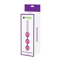 Palline vaginali Triple pleasure purple