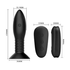 Vibratore Anale Rotation Beads Eclipse