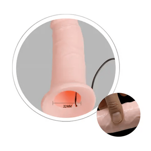 Strap-on Vibrante 16,5 cm