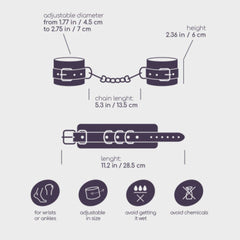 Manette Bondage Love - nero
