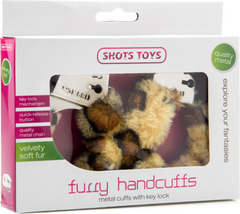 Manette Furry Handcuff - Ghepardo