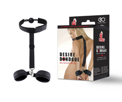 Ball Gag e Polsiere Bondage Desire × 2